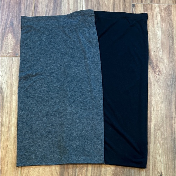 Express Dresses & Skirts - Express Black and Gray Pencil Skirt Bundle